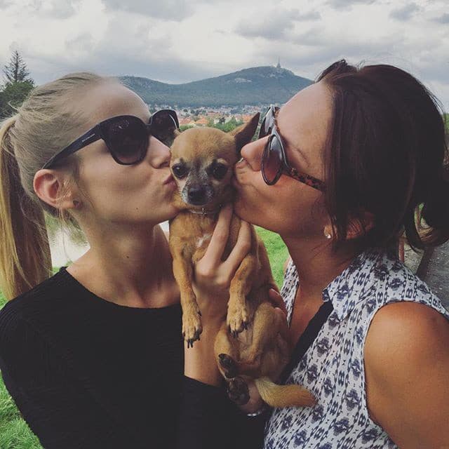 Martina s maminou, ktorá ju podporovala od začiatku jej kariéry