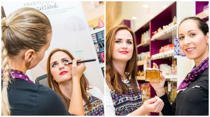 Klaudia Kolenčíková v parfumérii