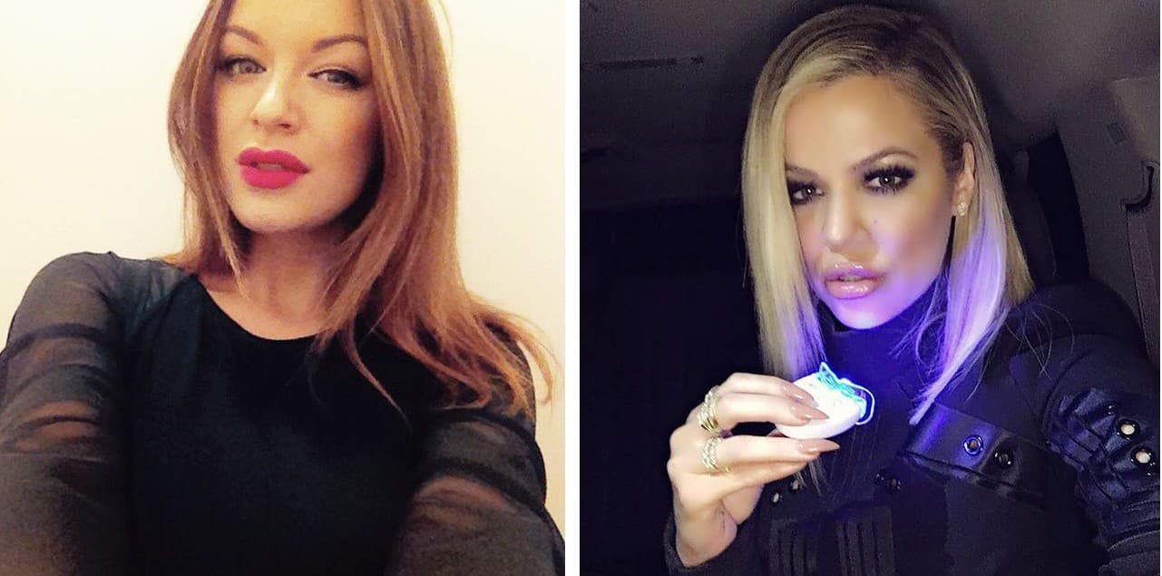 Jitka (vľavo) sa občas až nápadné podobá na slávnu Kardashianku