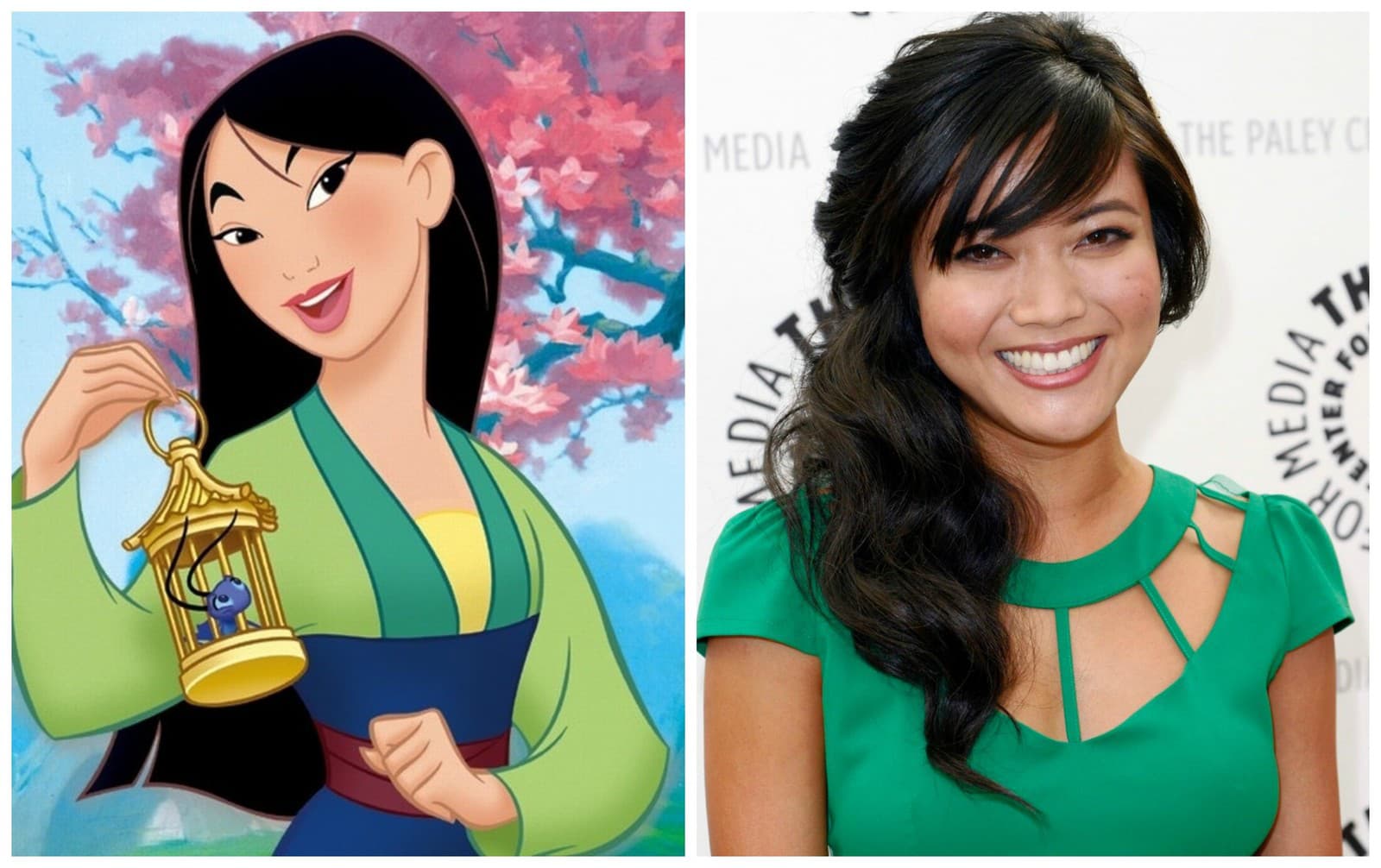 Princezná Mulan a moderátorka