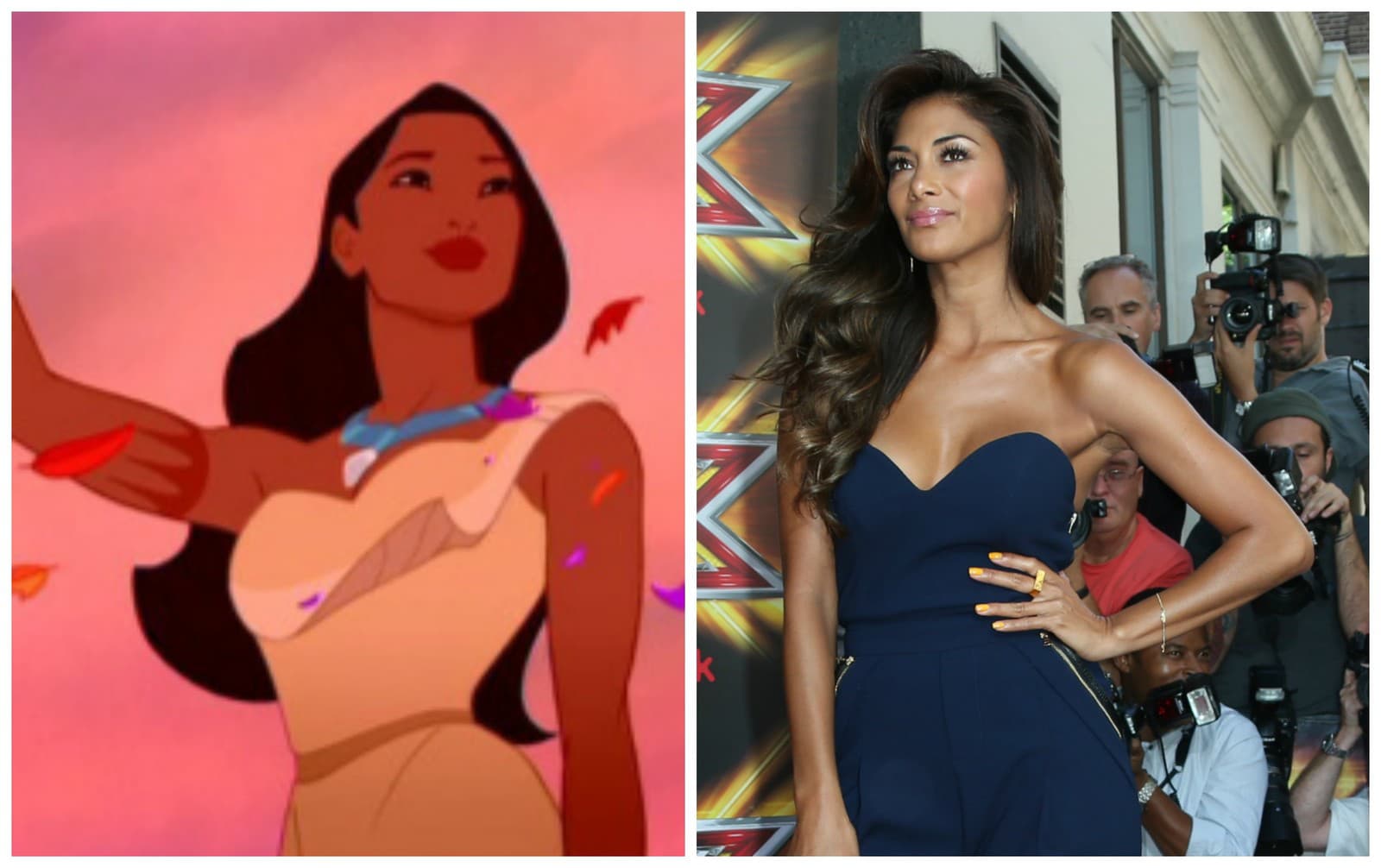 Princezná Pocahontas a speváčka