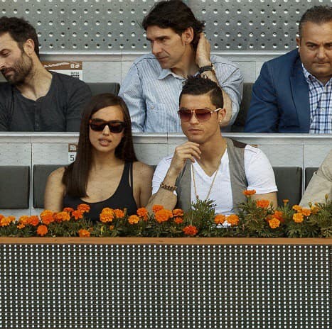 Modelka a futbalista spolu
