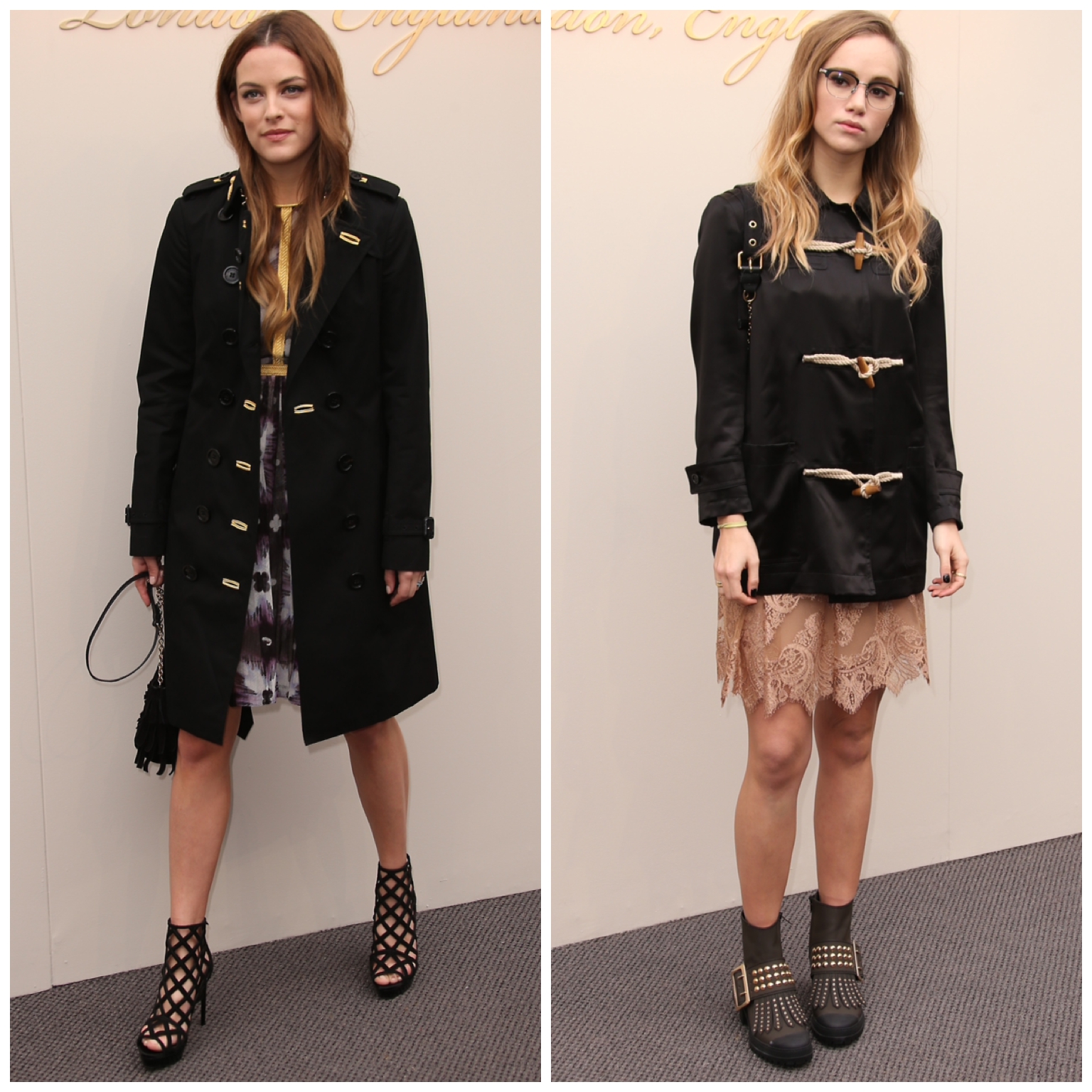 Modelky Suki Waterhouse (vpravo)
