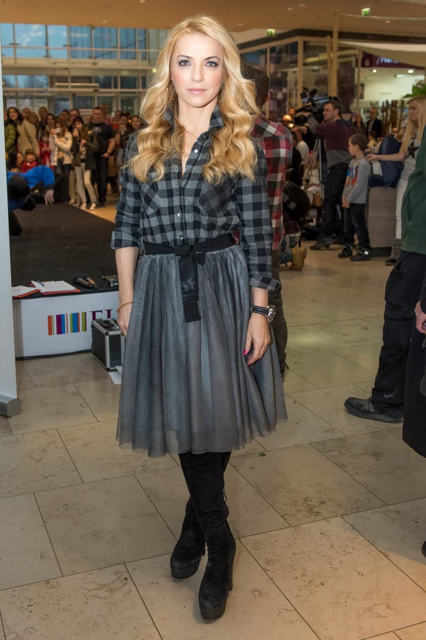 Martina prekvapila na akcii schudnutou postavou