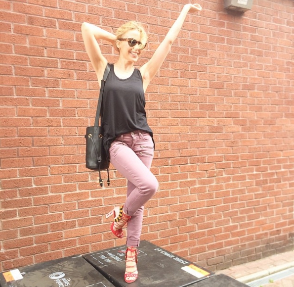 Austrálska speváčka Kylie Minogue