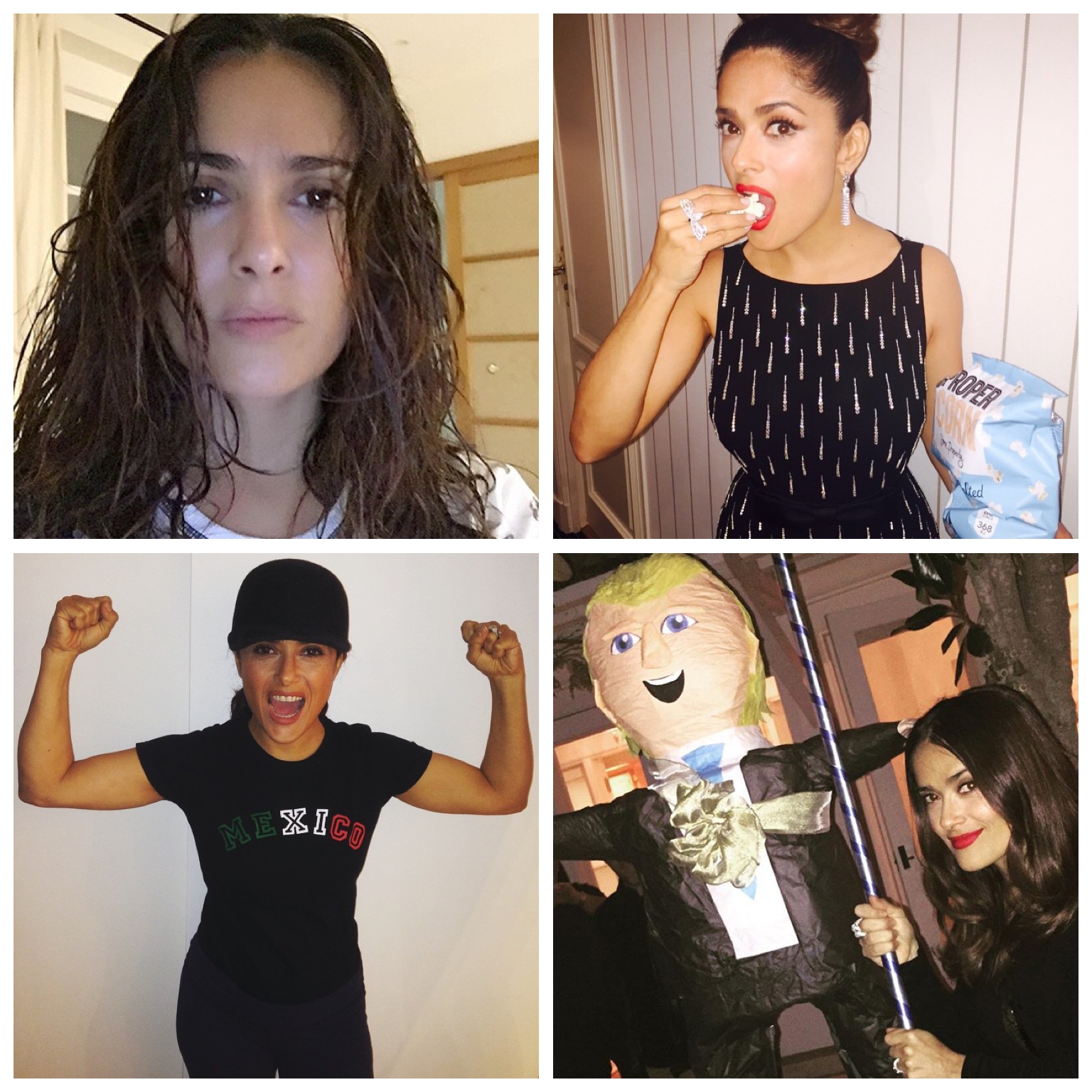 Herečka Salma Hayek nepôsobí