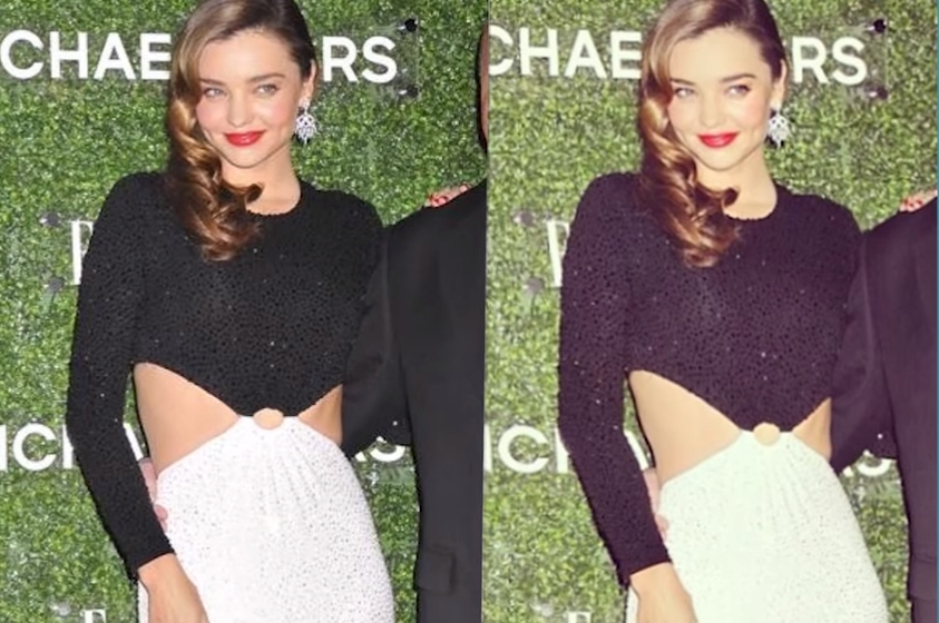 Miranda Kerr má potrebu svoje snímky zbytočne upravovať