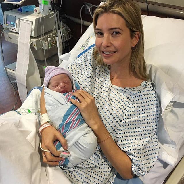 Ivanka porodila pred pár