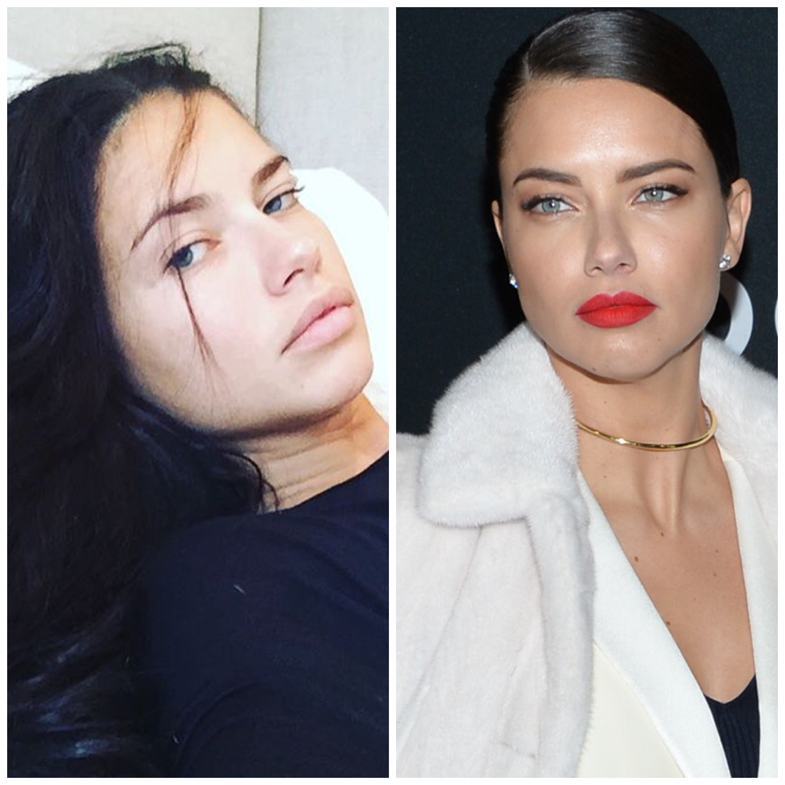 Ani krásna Adriana Lima