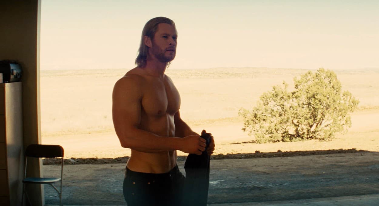 Herec Chris Hemsworth vo filme o Thorovi