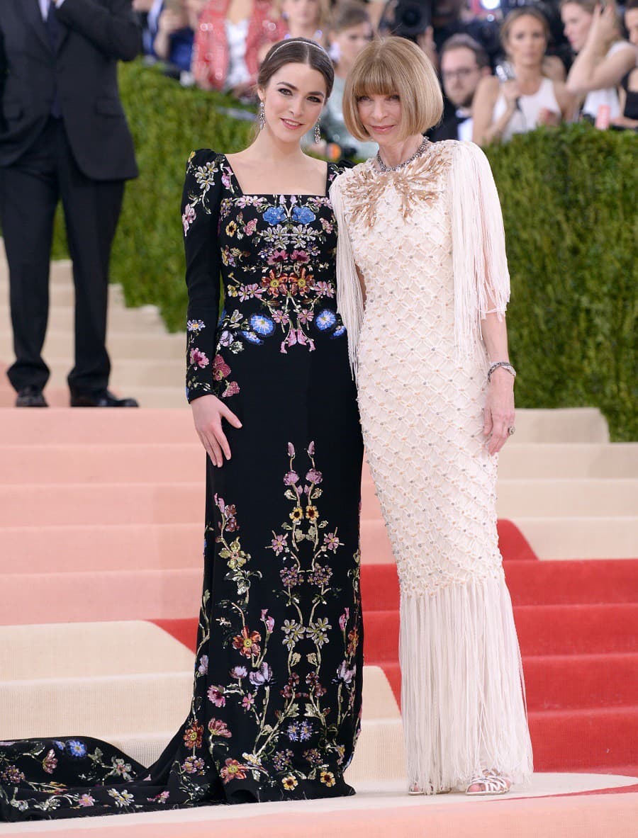 Anna Wintour po boku
