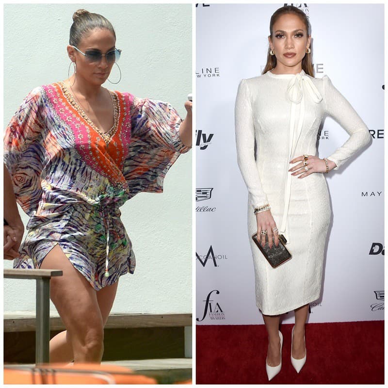 Jennifer Lopez občas celulitídu