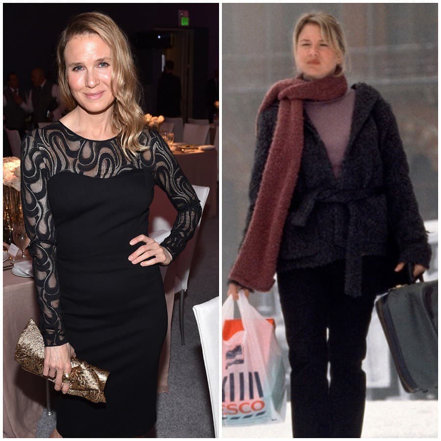 Renée Zellweger roky chudne