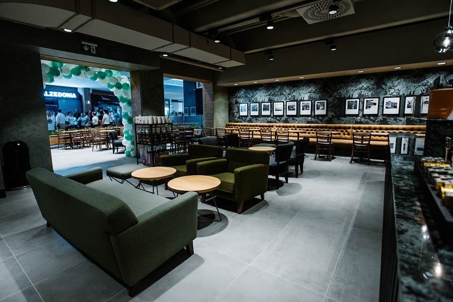 Kaviareň Starbucks v Auparku