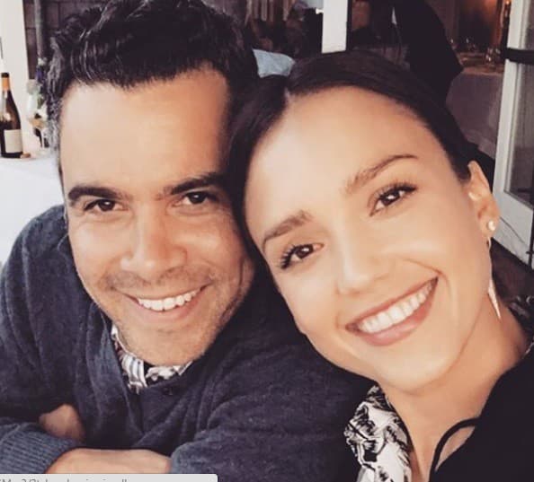 Jessica Alba s manželom