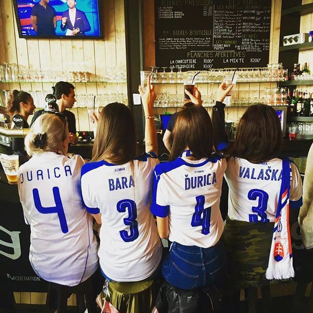 Partnerky slovenských futbalistov si