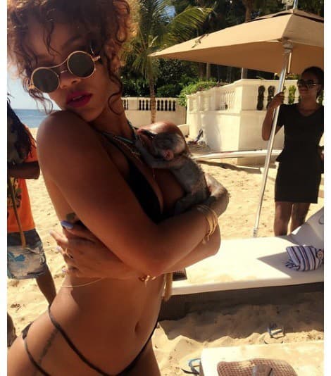 Speváčka Rihanna