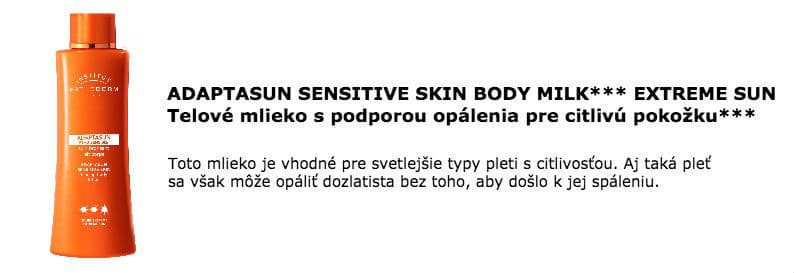 ADAPTASUN BODY LOTION ***
