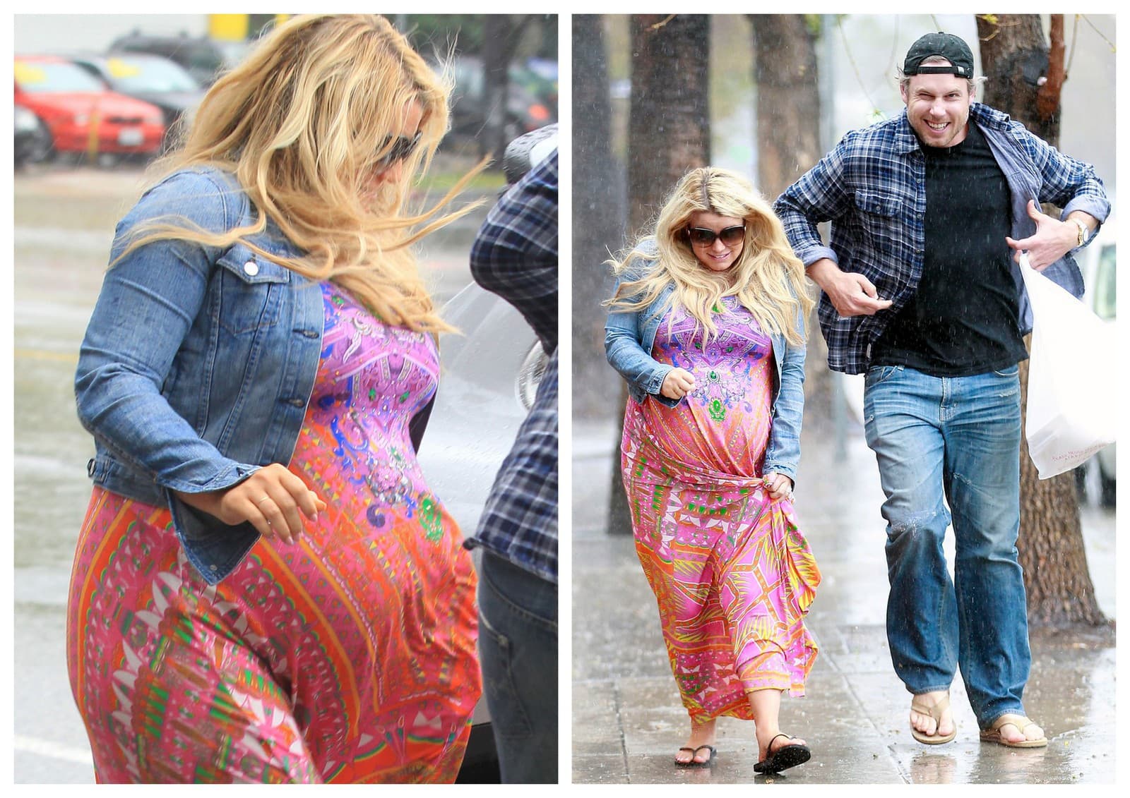 Jessica Simpson pribrala počas