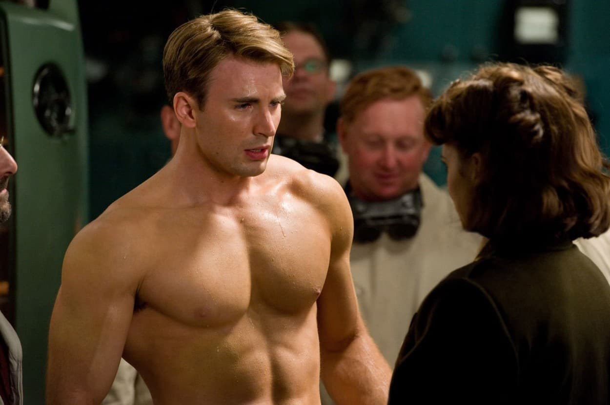 Chris Evans v snímke