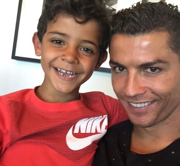 Cristiano Ronaldo so svojim