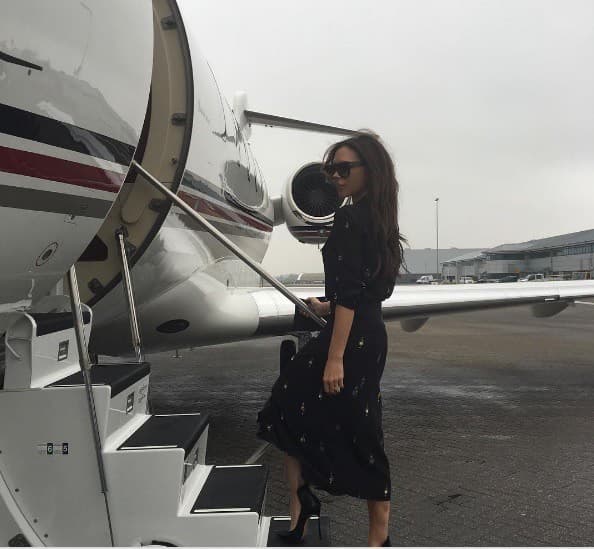 Victoria Beckham pri nástupe