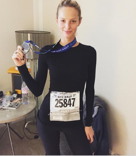 Miška si zabehla polmaratón