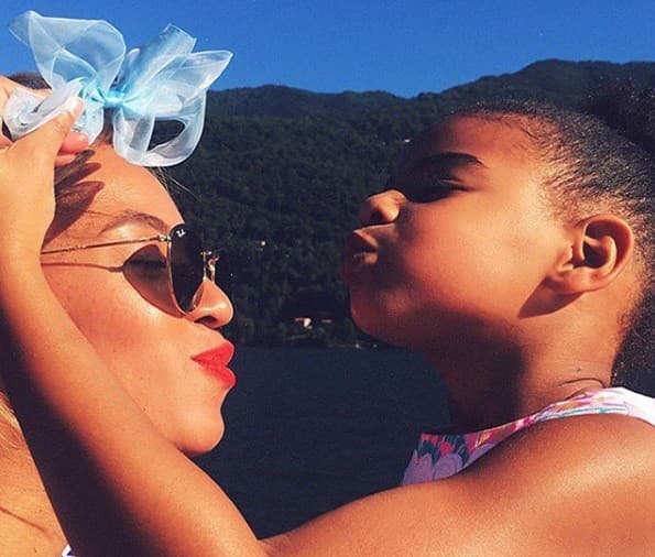 Dcérka Blue Ivy je