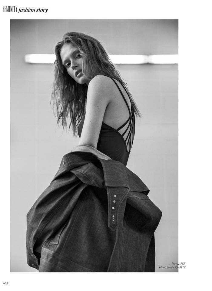 Erika sa stala modelkou