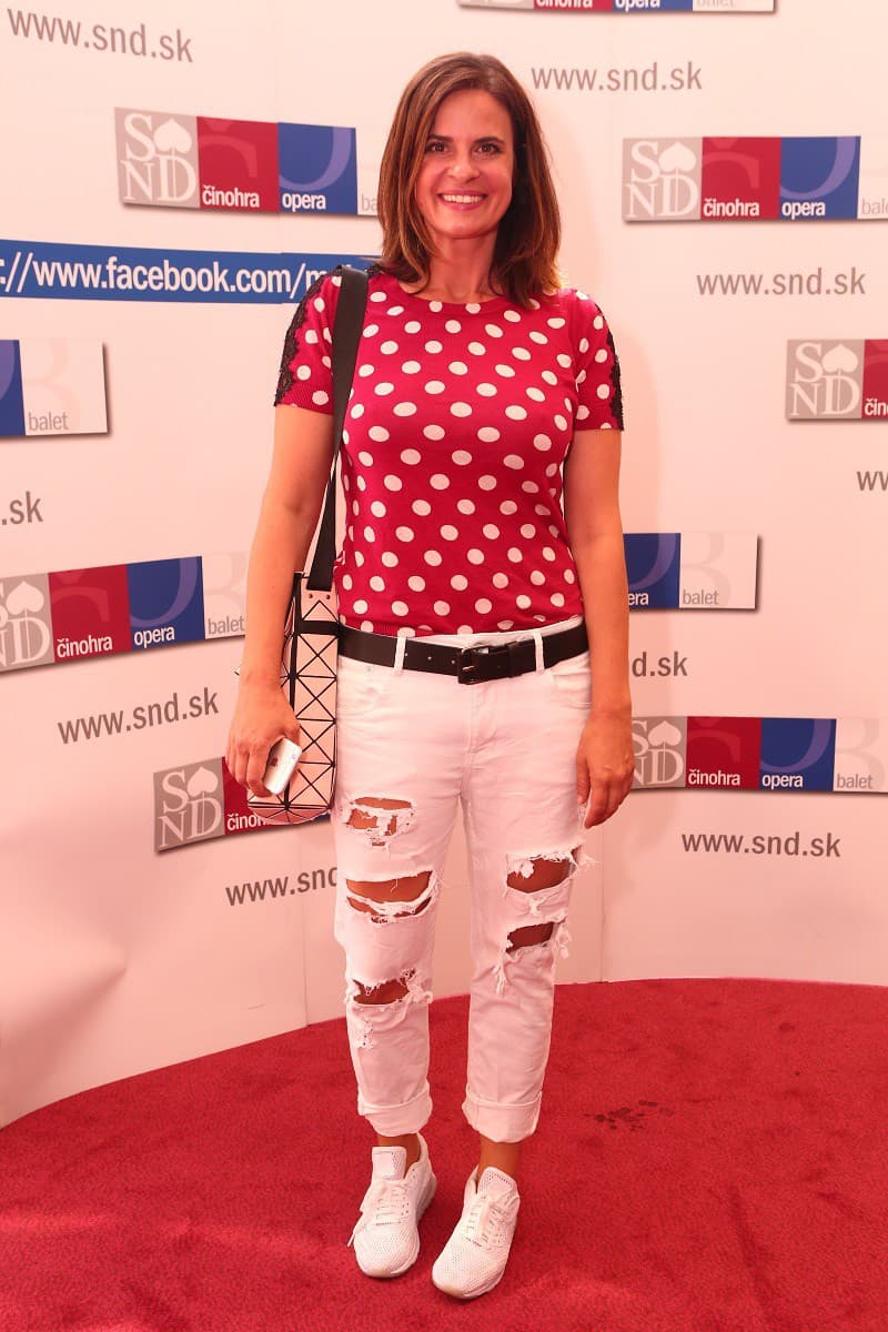 Herečka Zuzana Fialová