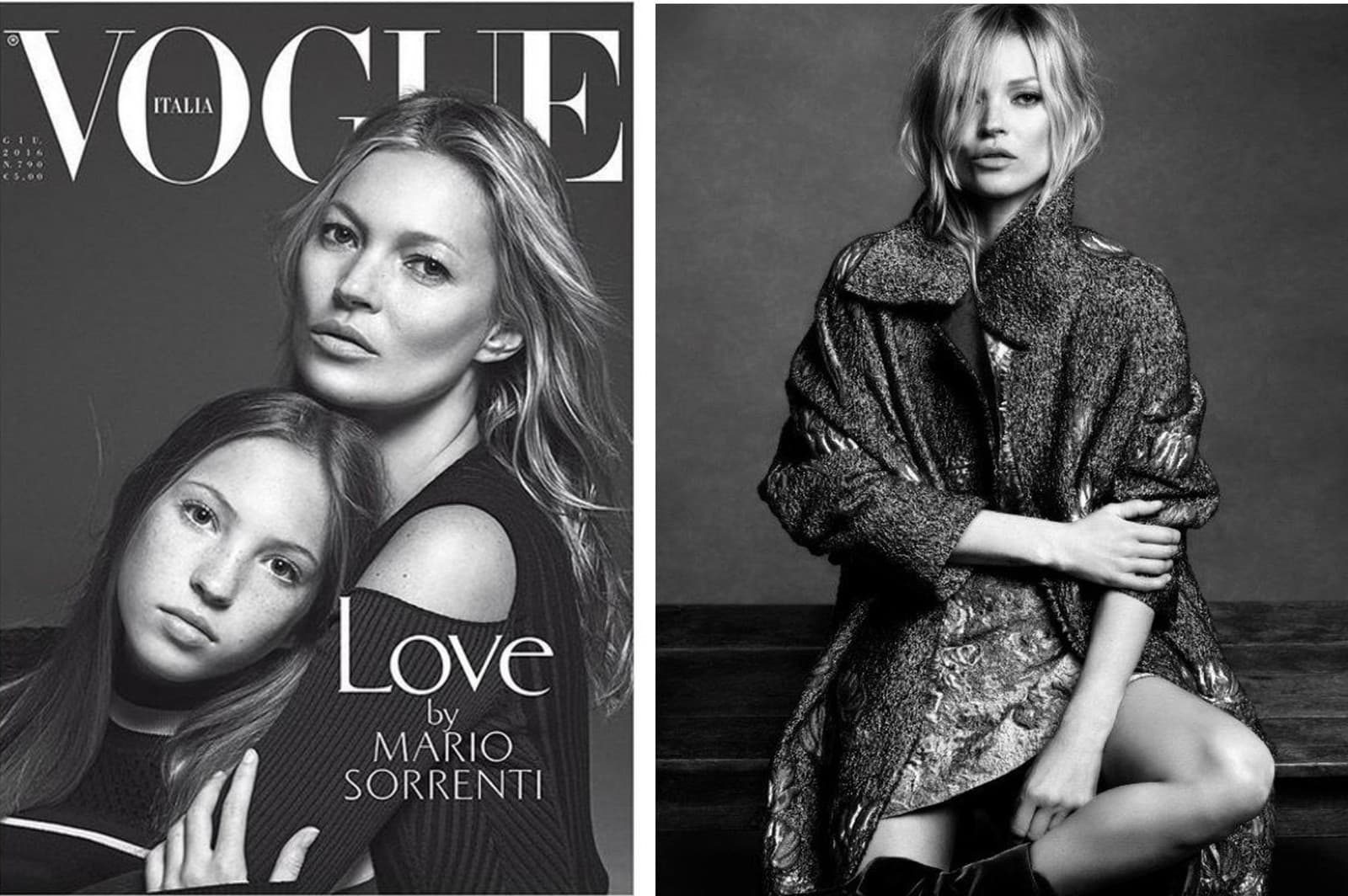 Kate Moss v kampaniach