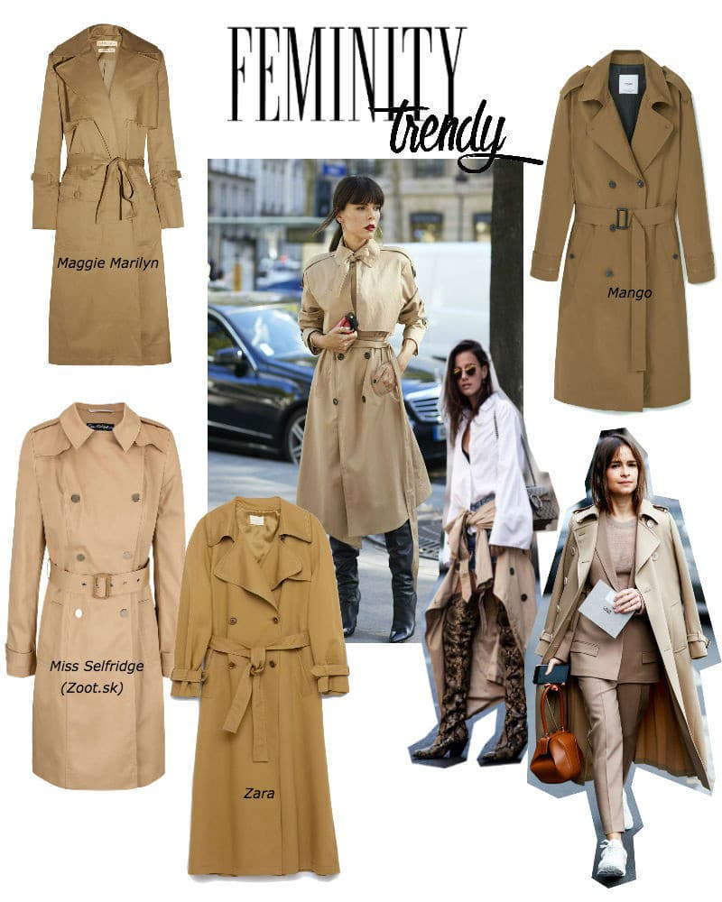 Trench coat nikdy nevymizne
