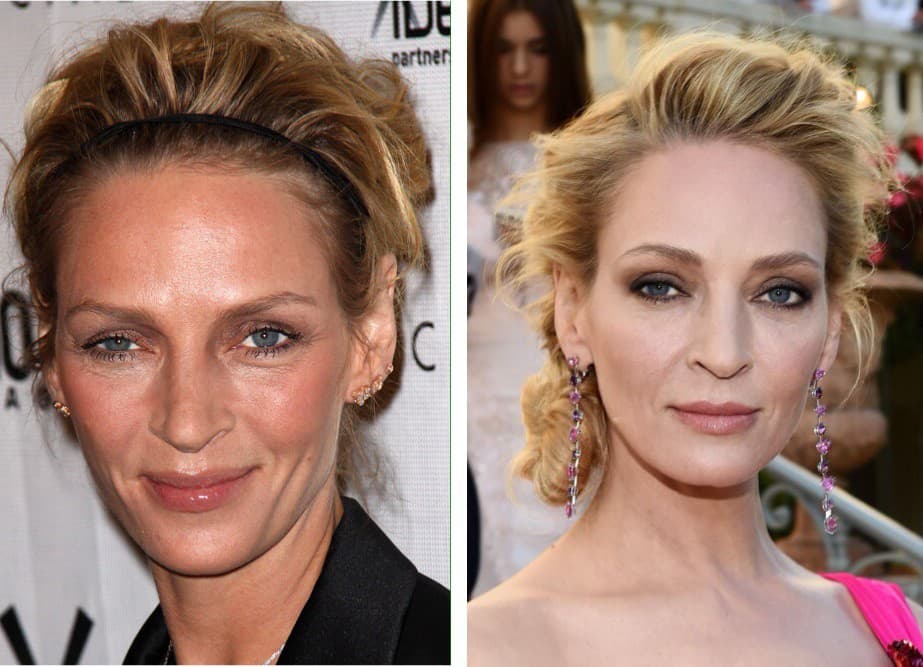 Uma Thurman si nedávno