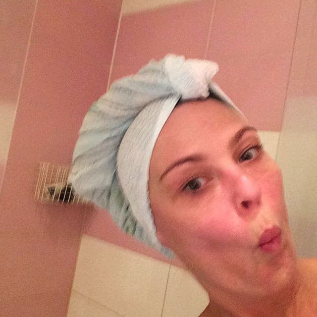Herečka Elena Podzámska pôsobí