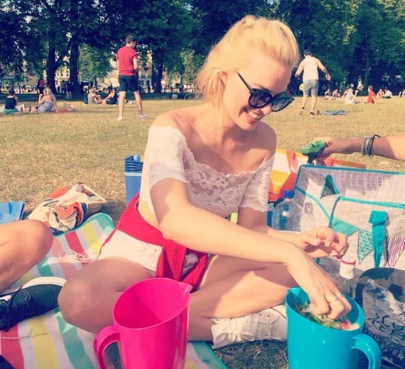 Margot na pikniku s