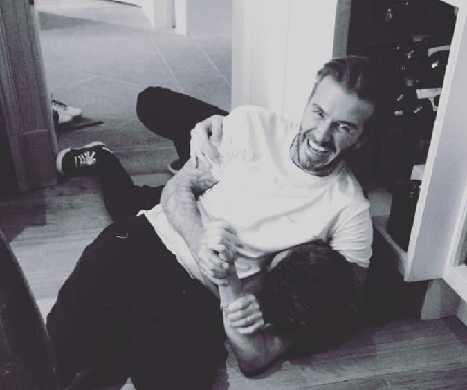 Aj takto u Beckhamovcov