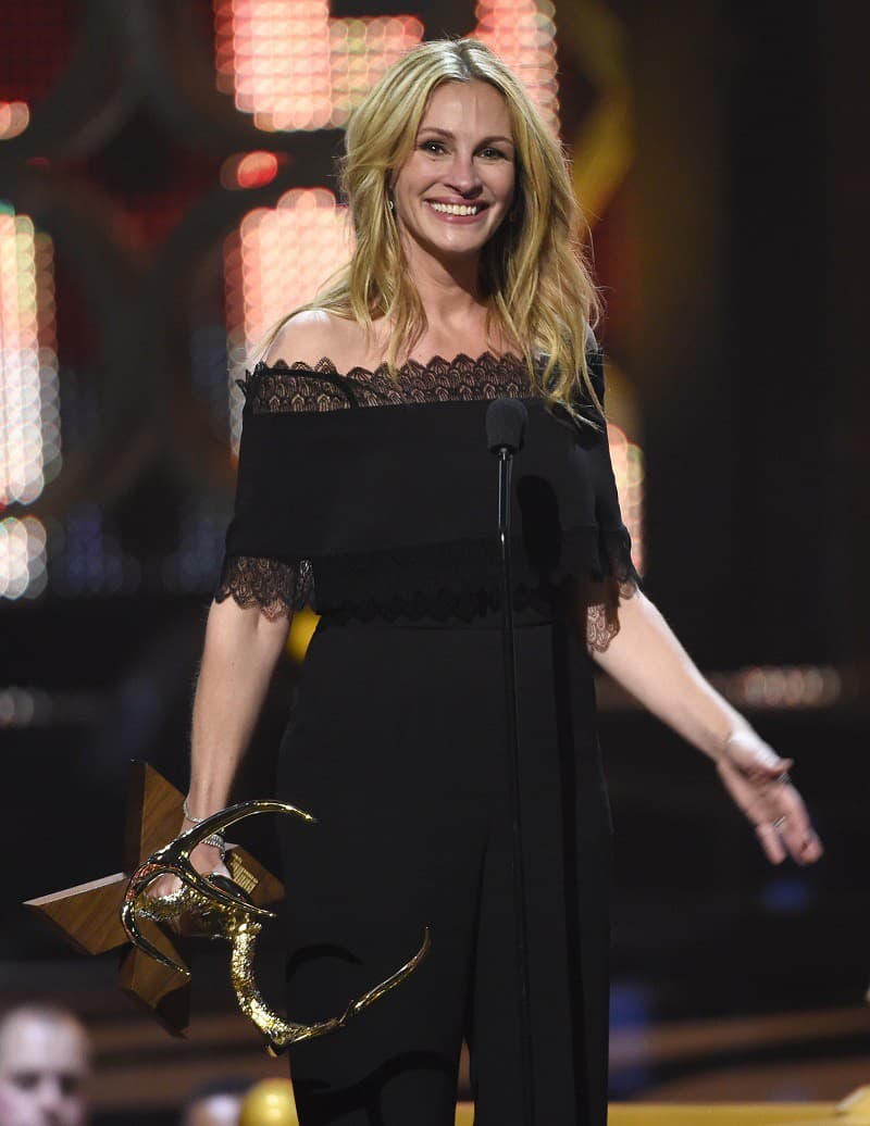 Herečka Julia Roberts ako
