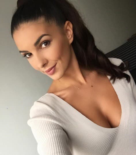 Moderátorka a modelka Soňa
