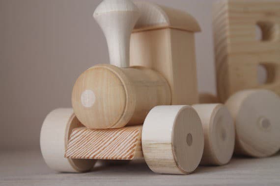 Aj vláčik od etsy.com