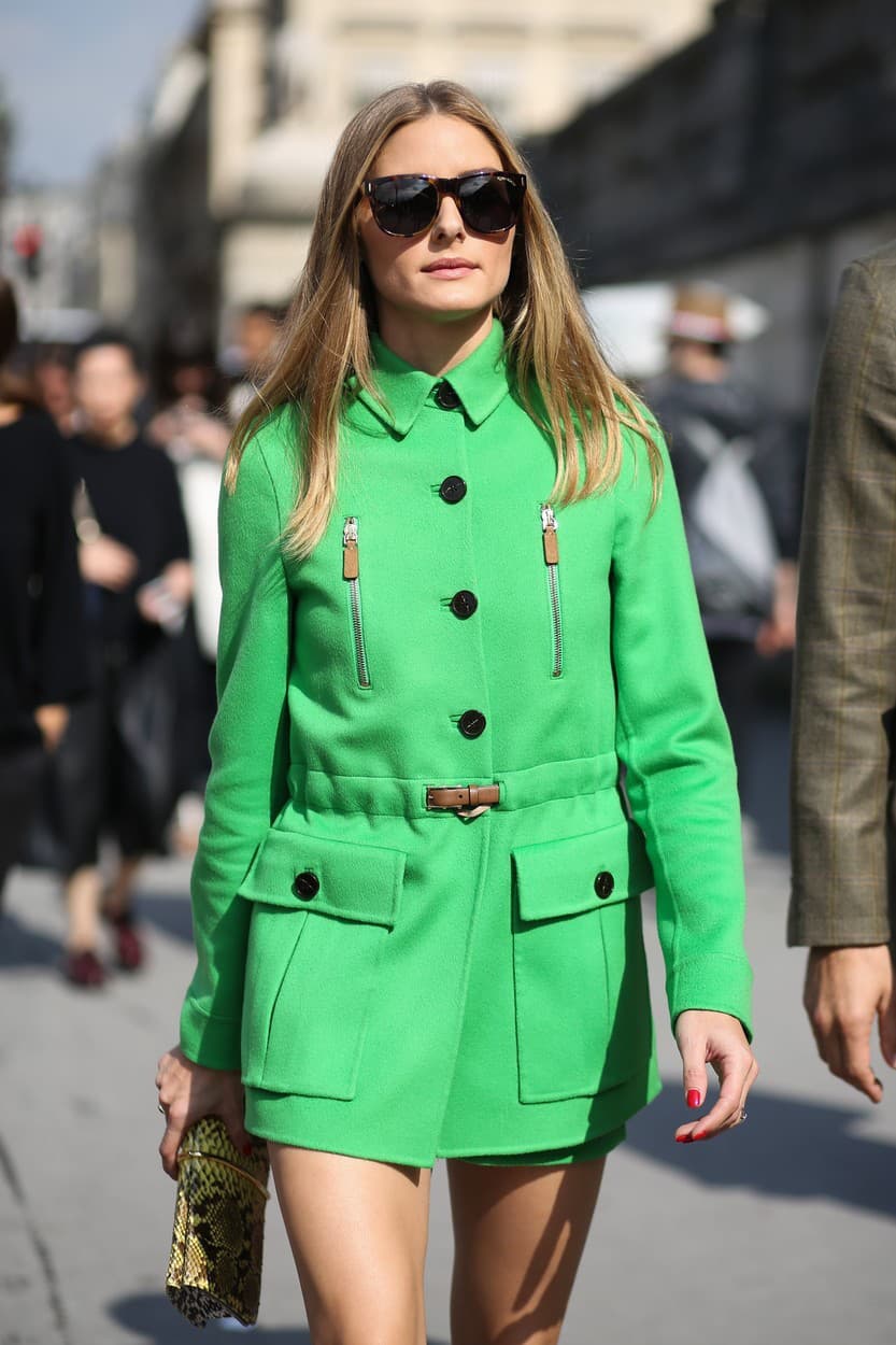 Olivia Palermo v hráškovej