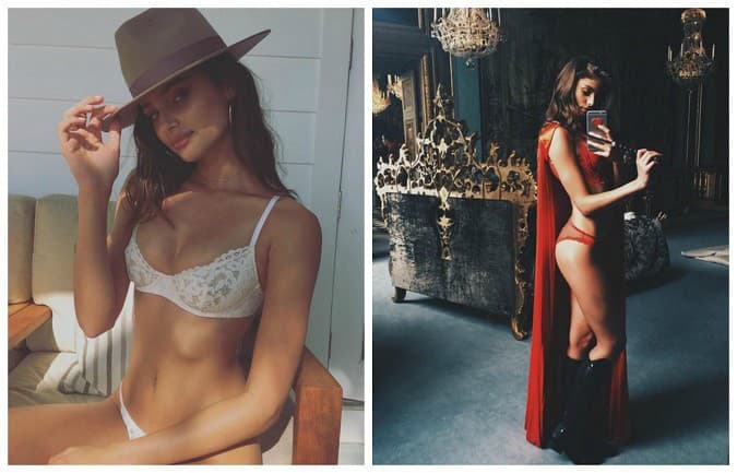 Modelka z radu anjelikov