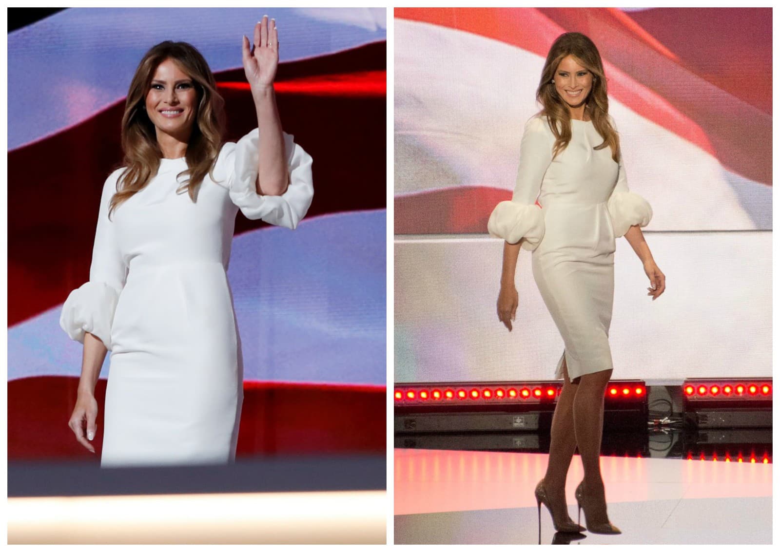 Biela je na Melanii