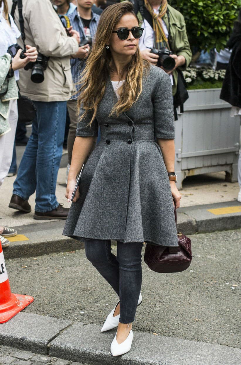 5. Peplum dvojradové sako