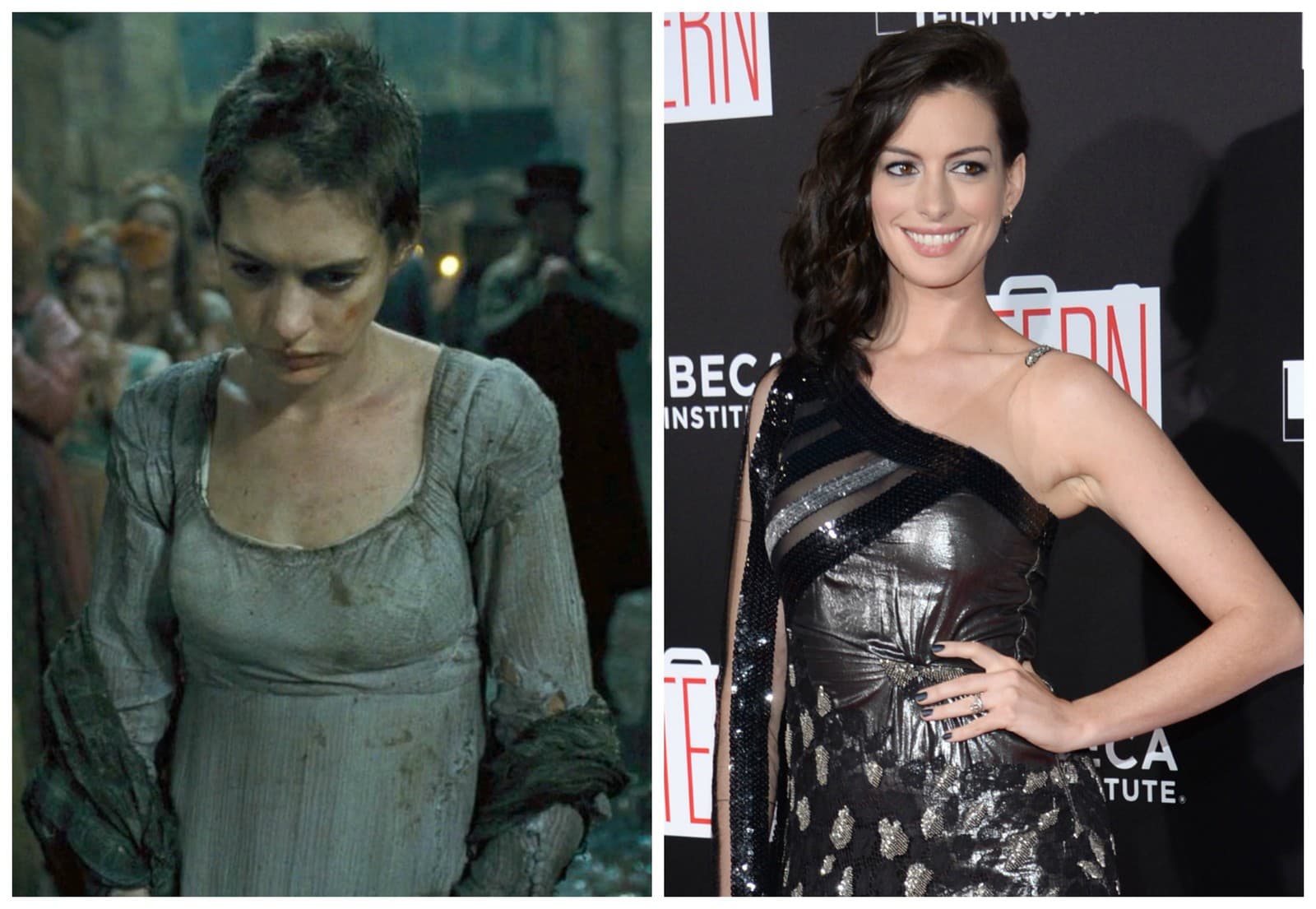 Anne Hathaway ako chudobná