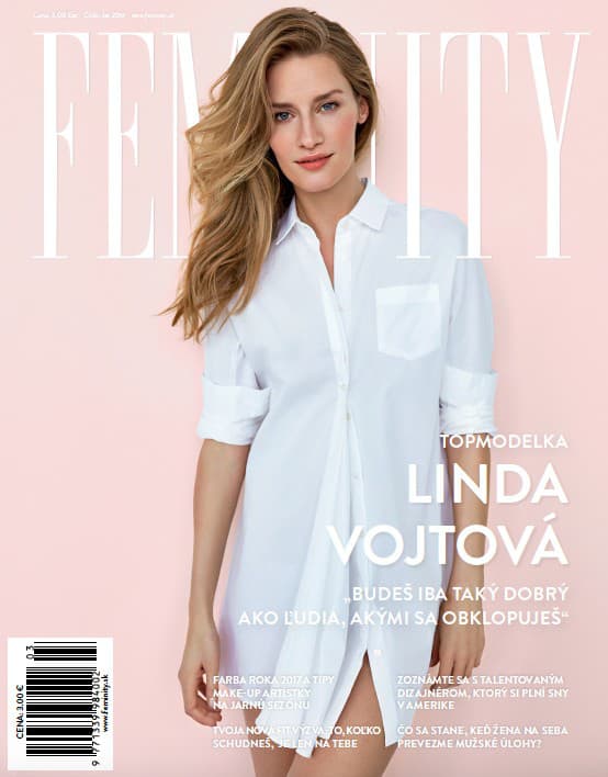 Linda Vojtová v jarnom