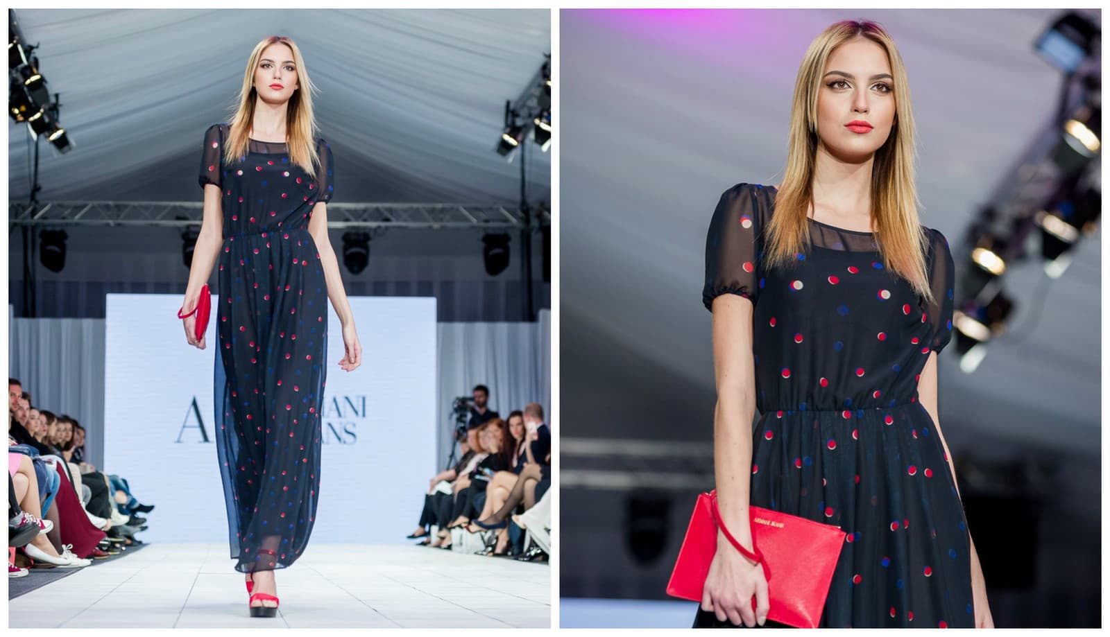 Módna prehliadka Armani Jeans