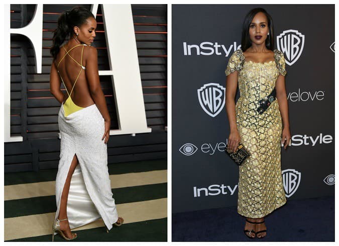 Herečka Kerry Washington skombinovala