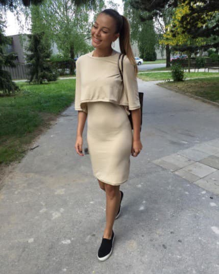 Outfit z jej vlastnej