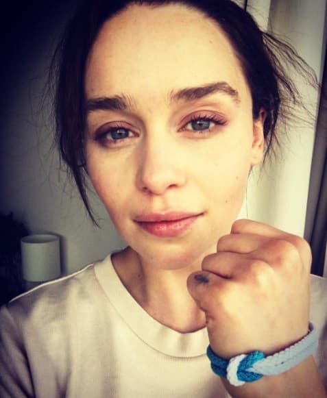 Herečka Emilia Clarke a