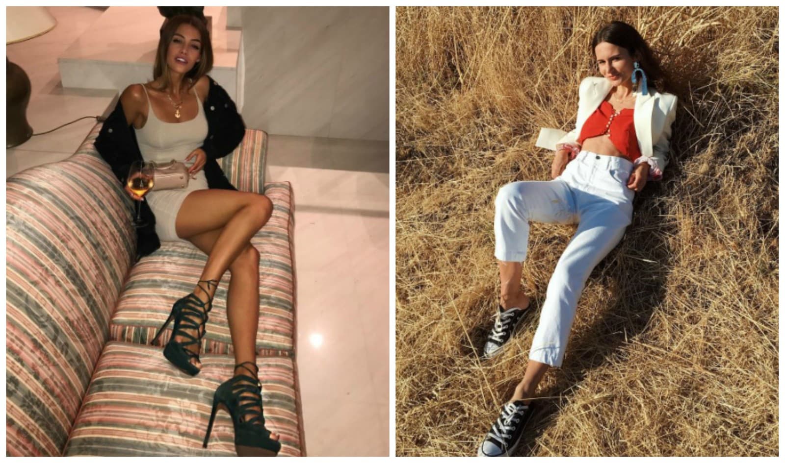Rock and šik outfit